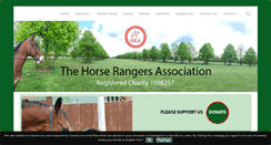 Desktop Screenshot of horserangers.com