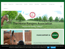 Tablet Screenshot of horserangers.com